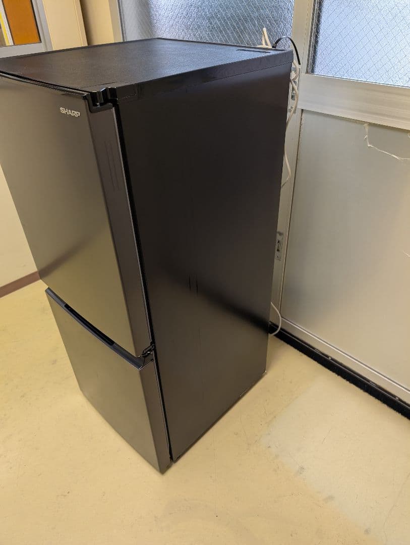 SHARP冷蔵冷凍庫SJ-D15P-Hマットダークグレー※一部地域配送設定無料
