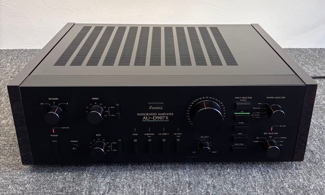 SANSUI AU-D907X プリメインアンプ 動作品