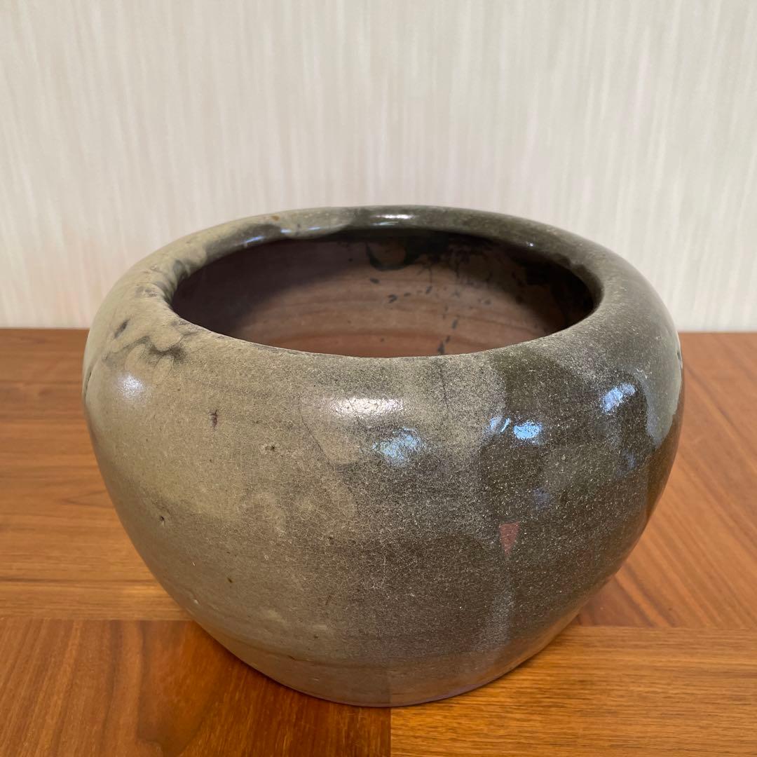 末家焼　火鉢　ばっけ焼　地方窯　民窯