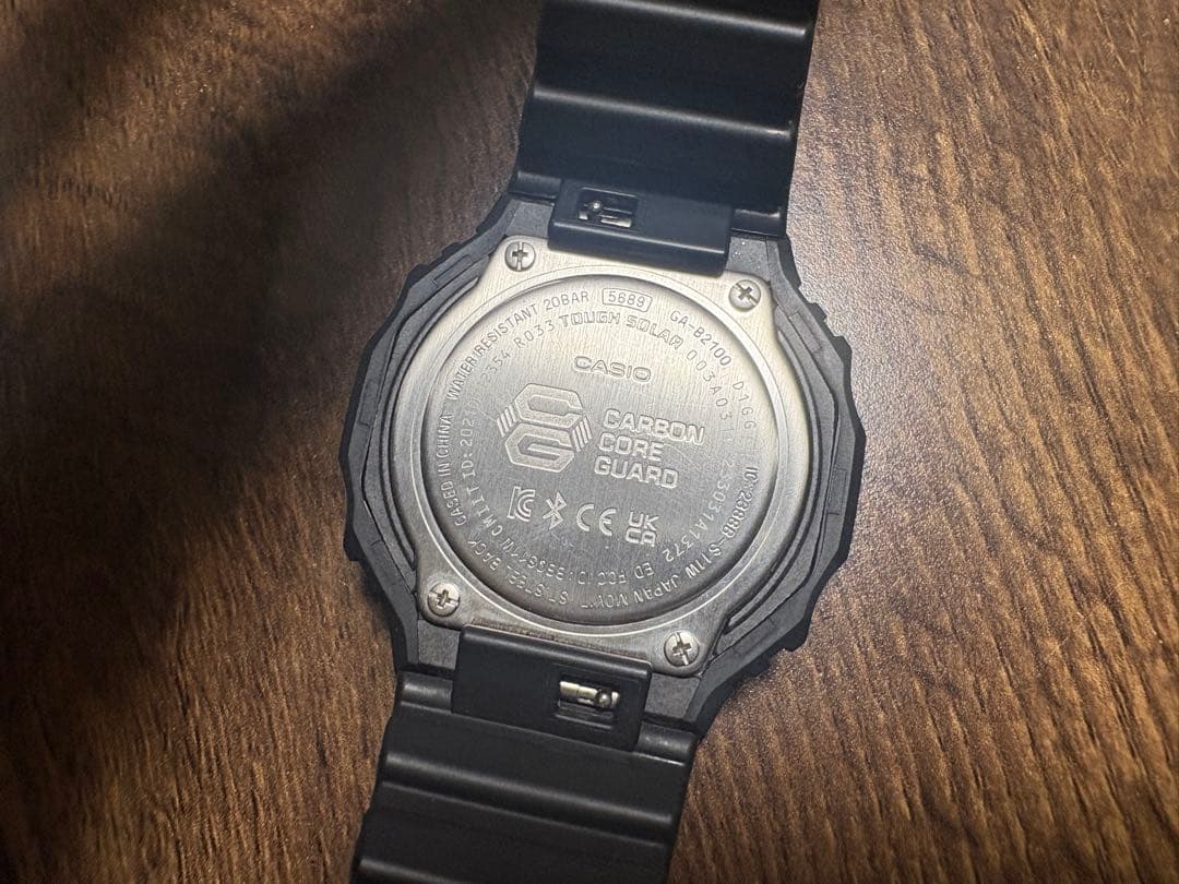 G-SHOCK デジタル腕時計 ブラック GA-B2100 カシオーク カシオ