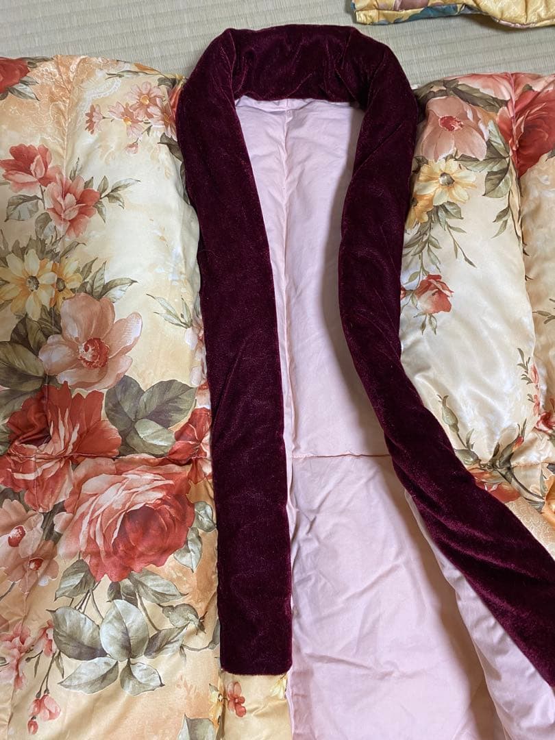 羽毛かい巻きセット（赤・青）