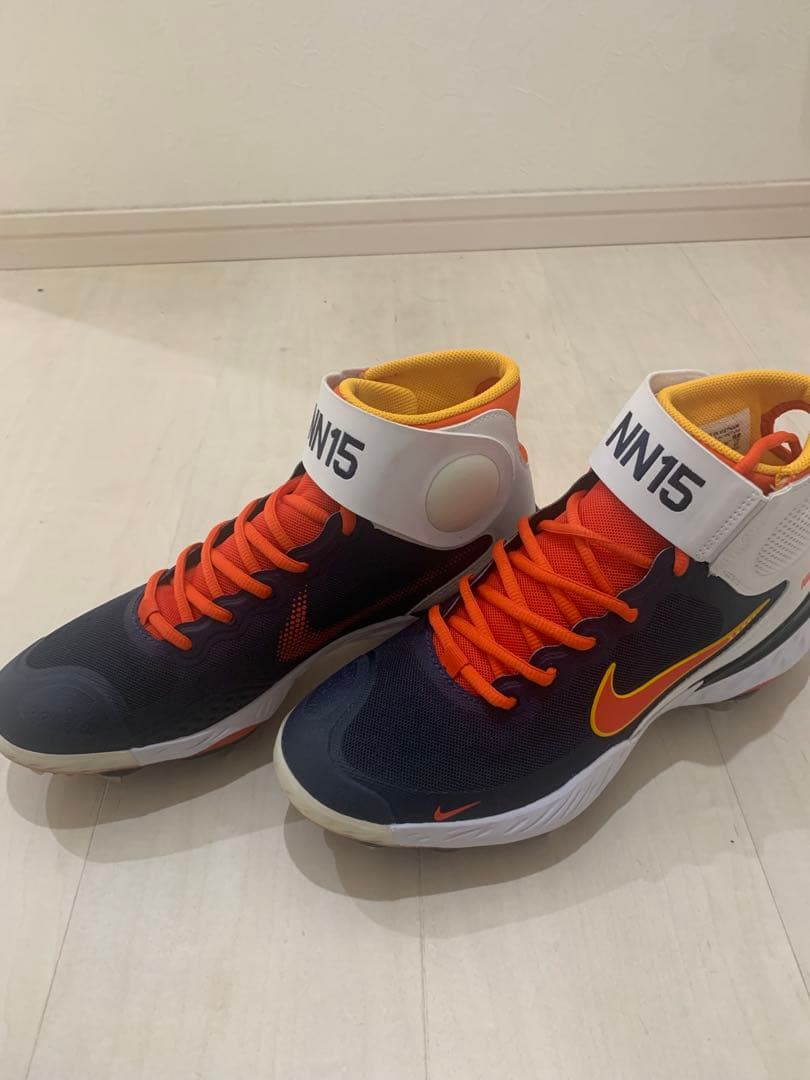 新品未使用★NIKEナイキ★オーダースパイク★27cmUS9金属歯★