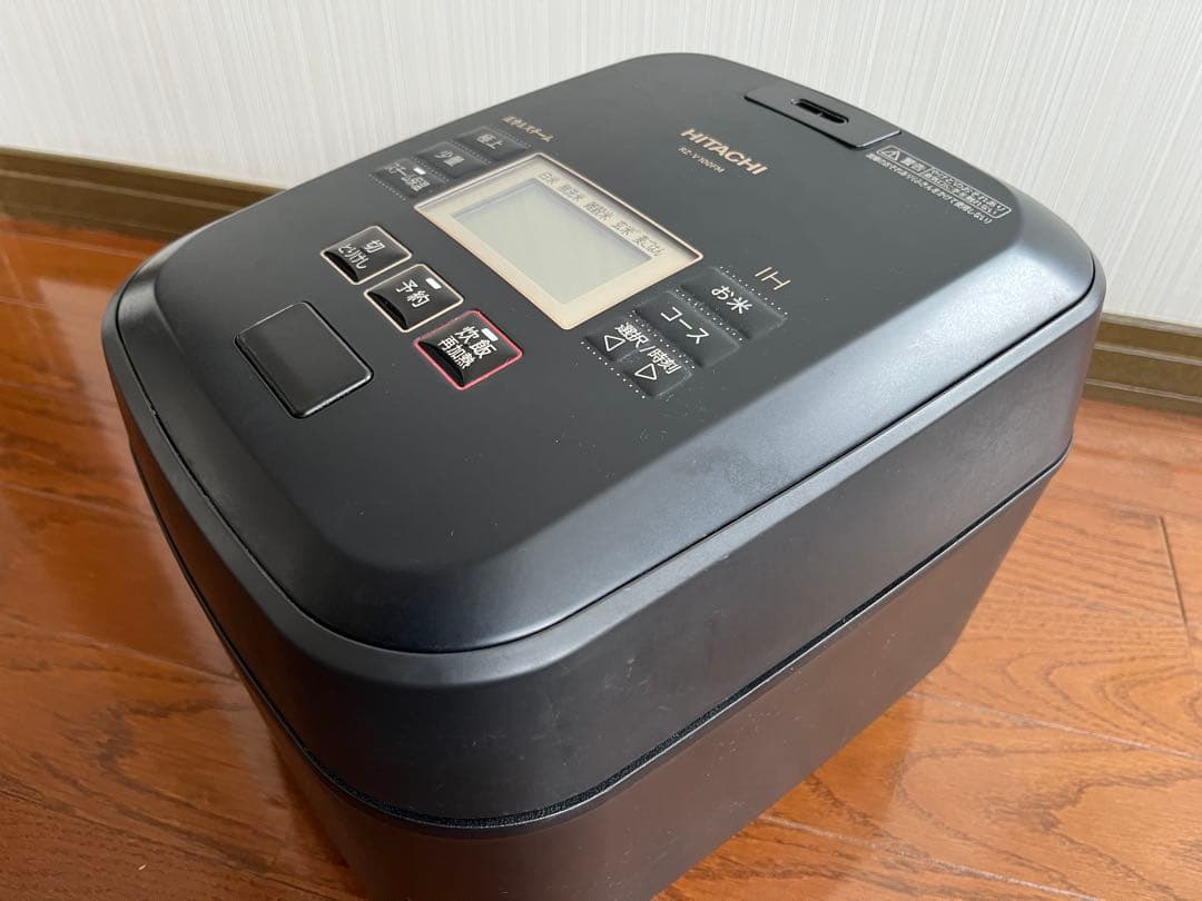 HITACHI IH炊飯器 マットブラック　RZ-V100FM
