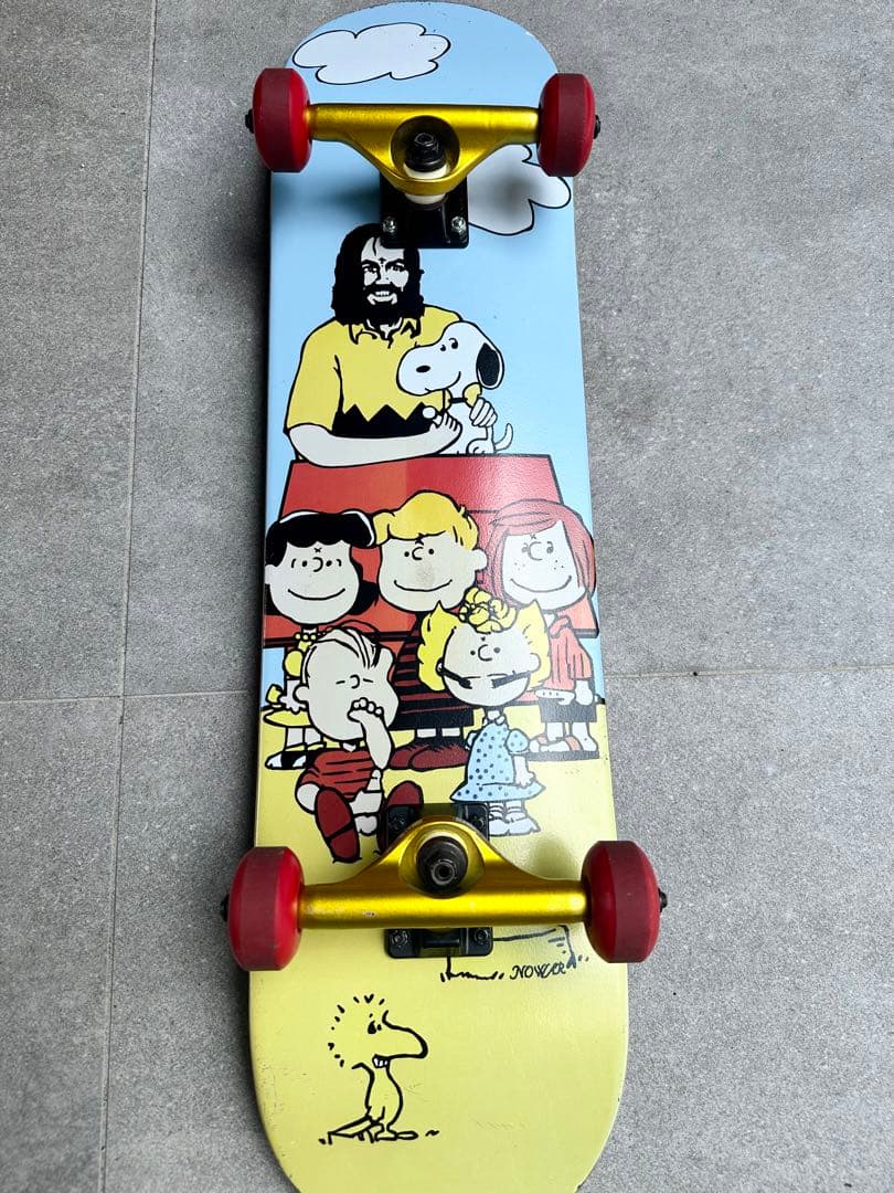 【専用】101スケートボード　スヌーピーチャールズマンソンブラウン
