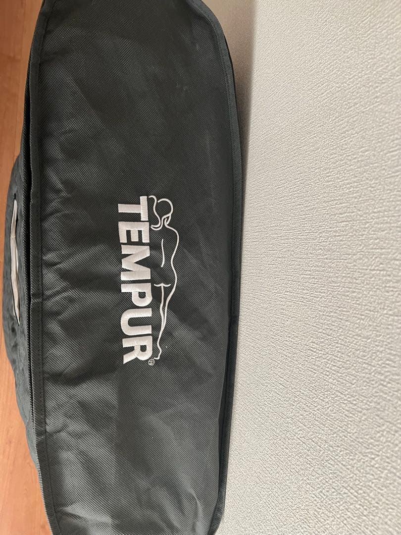 テンピュール敷き布団シングル95×195×7cm純正カバー付 低反発 マットレス