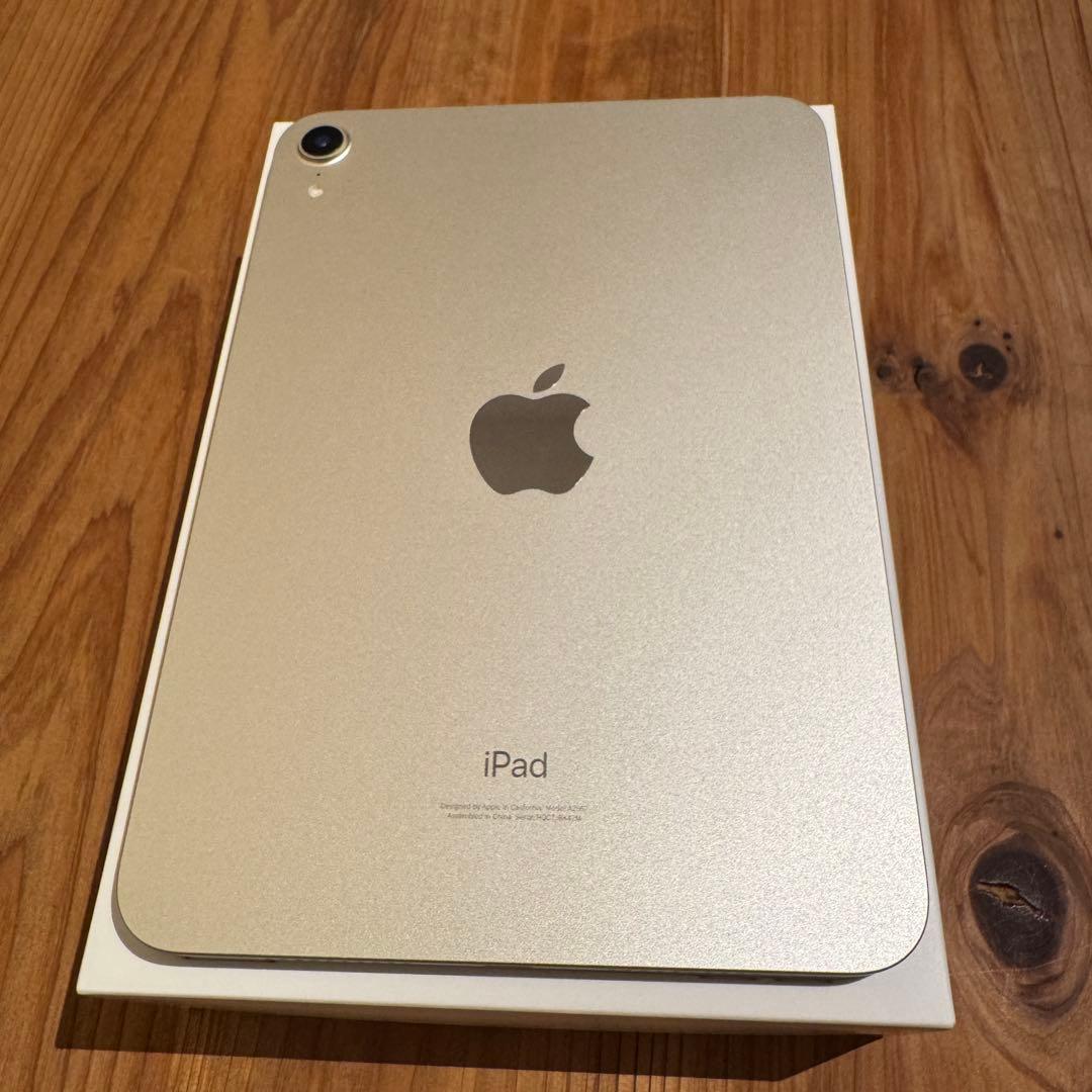 MMiPadmini第6世代64GB スターライトApplepencil