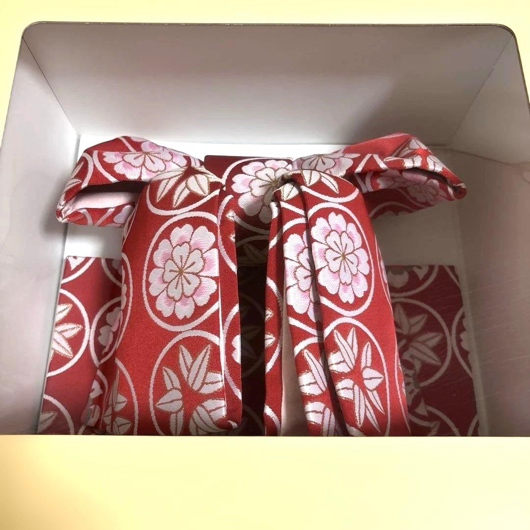 七五三　新品　作り帯　紅一点　7歳