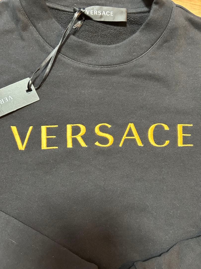 starboy VERSACE ブラック トレーナー 40