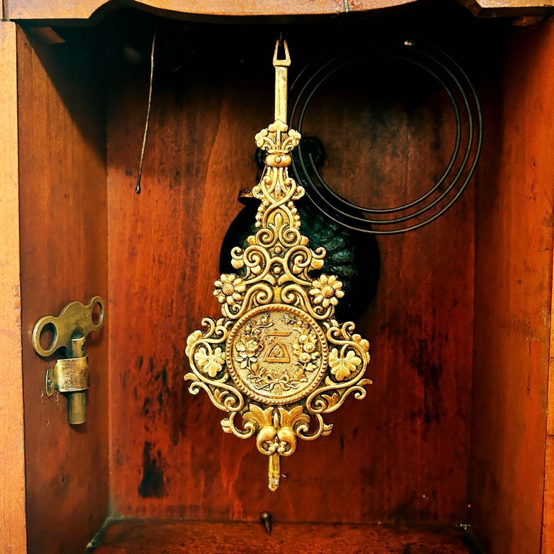 小栗時計　レアな柱時計