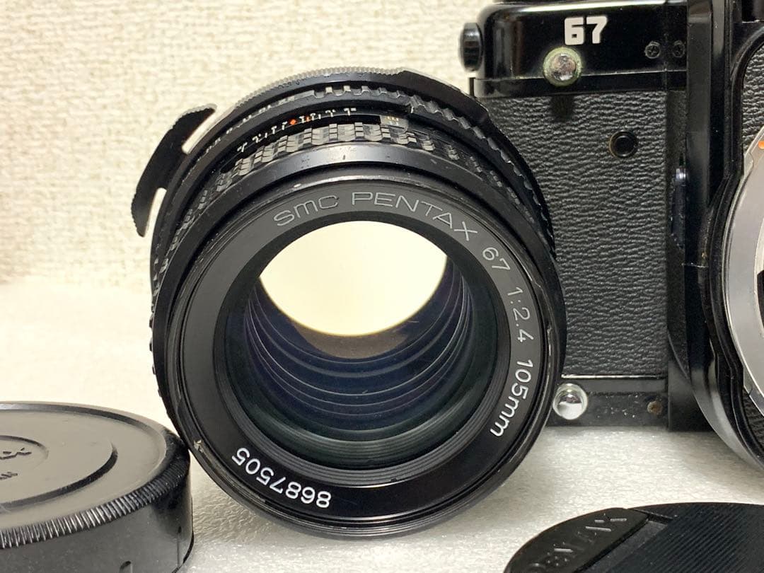 フィルムカメラ PENTAX 67 smc 1:2.4 105