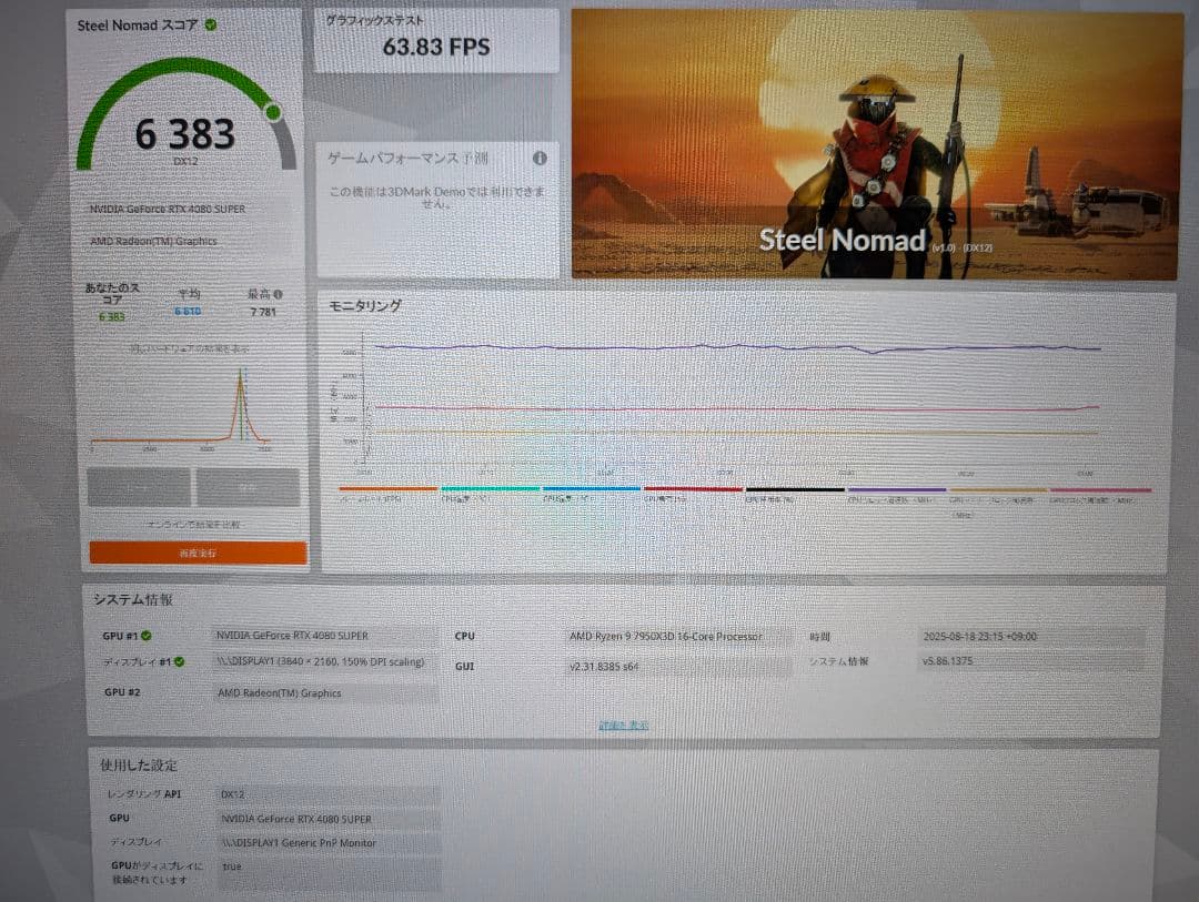 グラフィックボード・グラボ・ビデオカード ZOTAC GAMING GeForce RTX 4080 SUPER