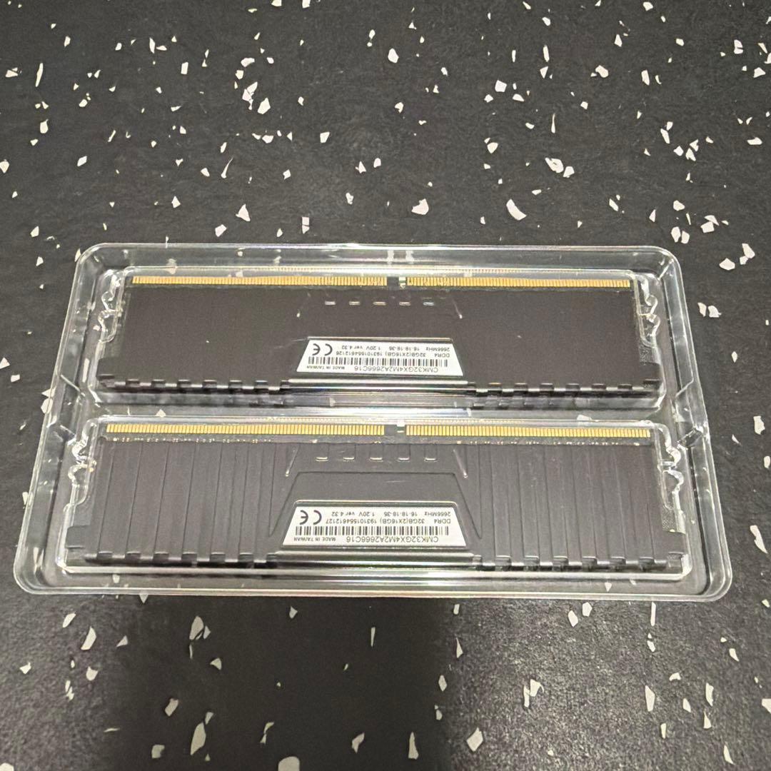 【中古PCメモリ】DDR4 32GB（16GB×2枚）