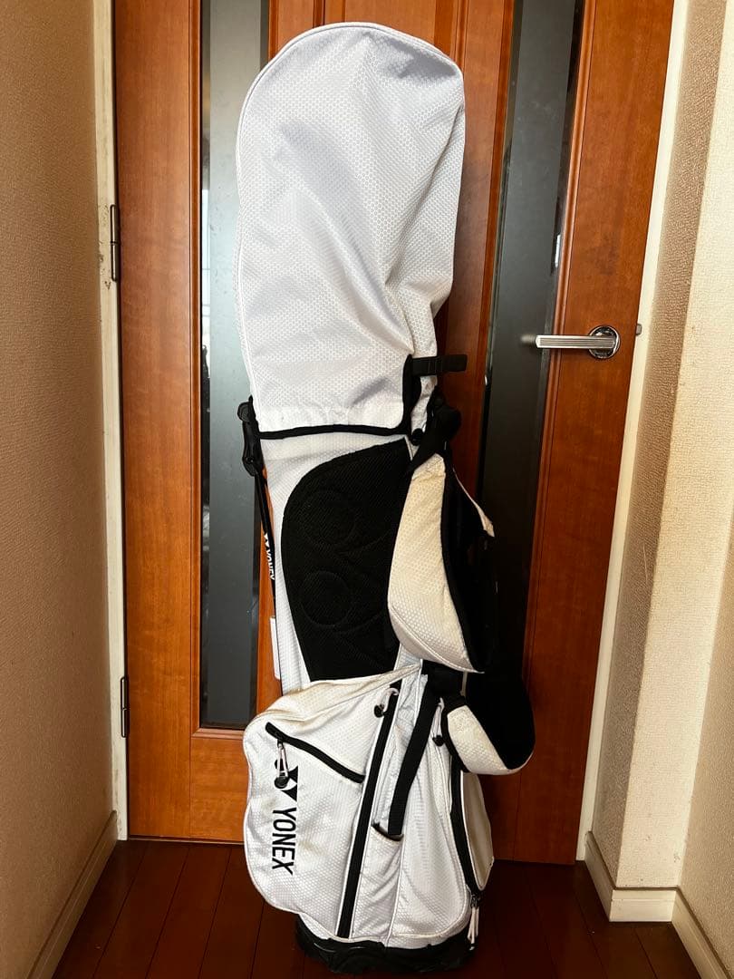 YONEX キャディバッグ スタンド付き ゴルフ ホワイト