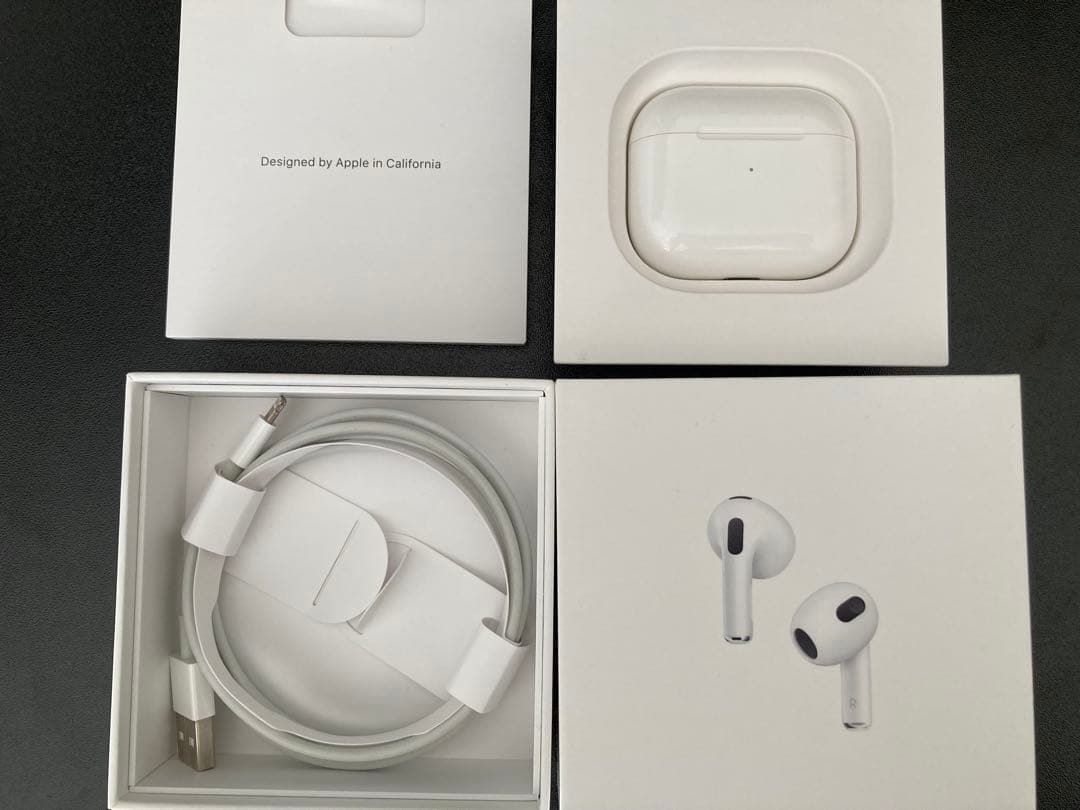 Apple AirPods (第3世代) 　箱付き付属品付き