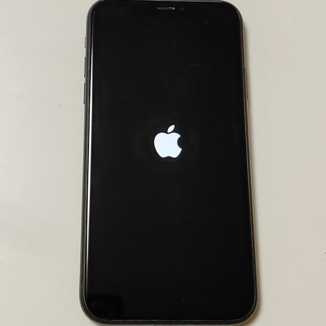中古 Apple iPhone XR 本体のみ 64GB ブラック SIMフリー