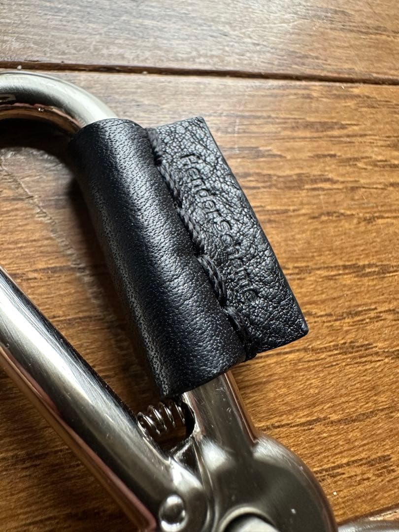 ほぼ未使用 エンダースキーマー カラビナ キーホルダー キーケース ブラック