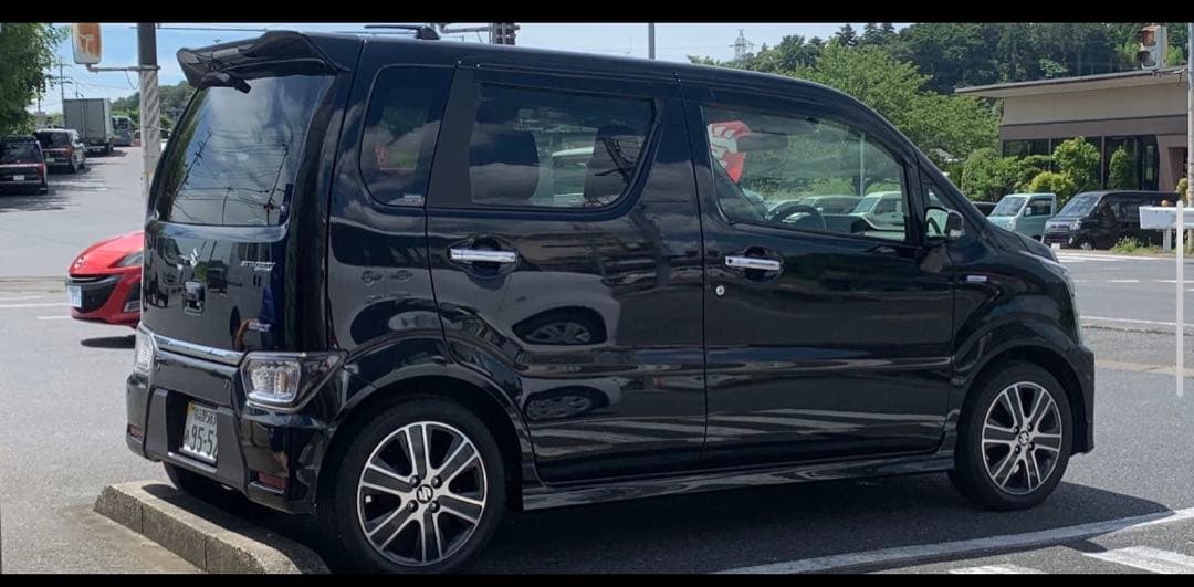 みつひろワゴンRスティングレー純正15インチ夏タイヤホイールセット