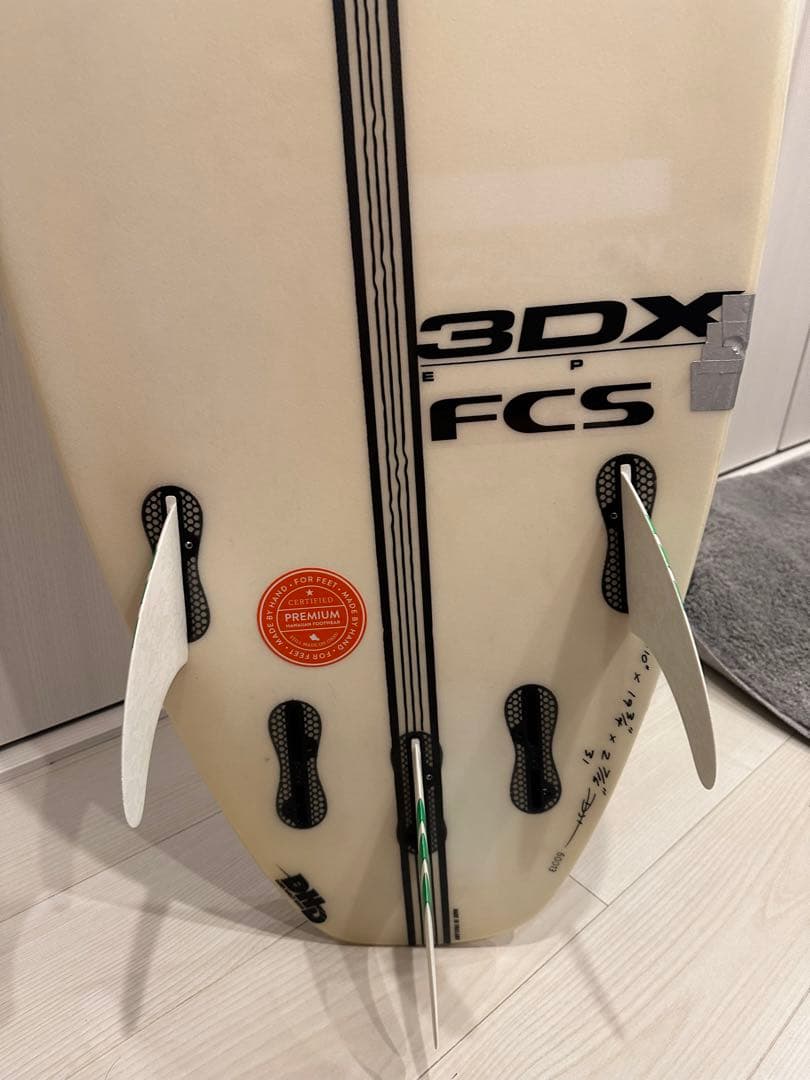 DHD 3DX サーフボード　5.10 EPS値下げ可能 たのメル便