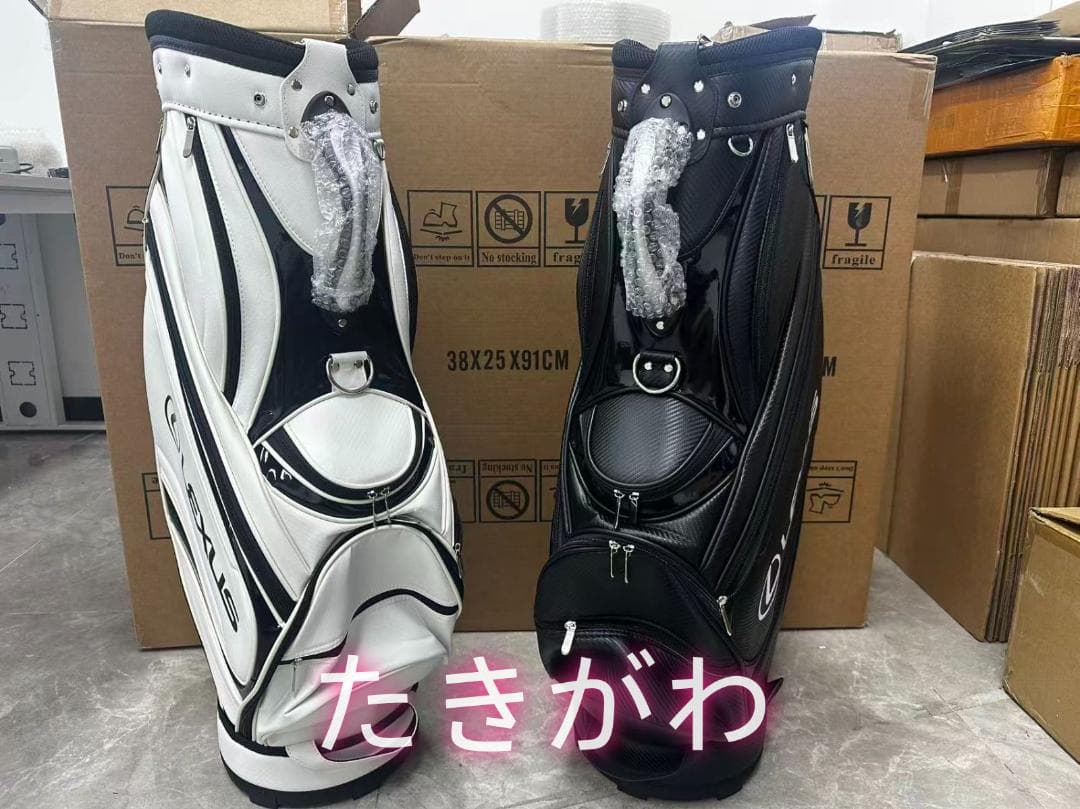 【訳あり】レクサス ゴルフ キャディバッグ ゴルフバッグ 2色選択