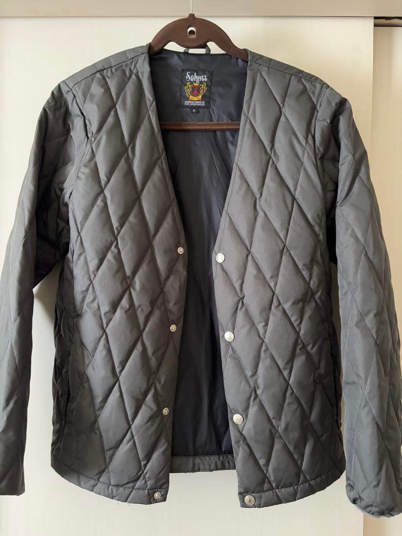 Schott × TAION コラボ ライダースジャケット用インナーダウン