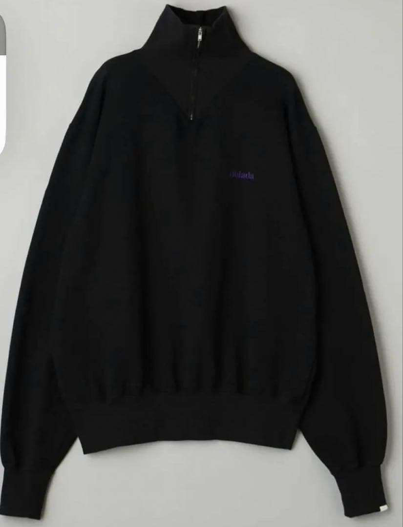 タグ付き　新品　Obladaハーフジップ スウェット
