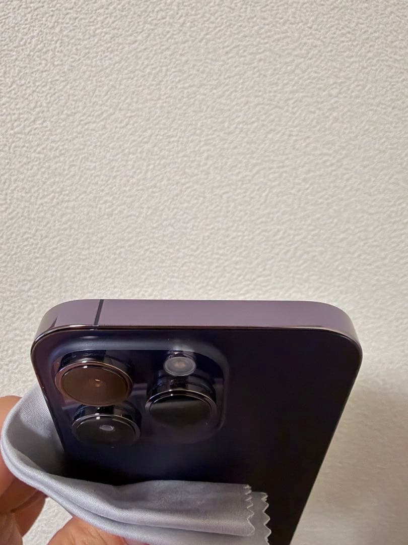 Apple iPhone 14 Pro ディープパープル 本体　昨日発送