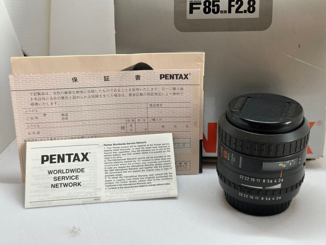 pentax F 85mm f2.8 SOFT ソフト　良品