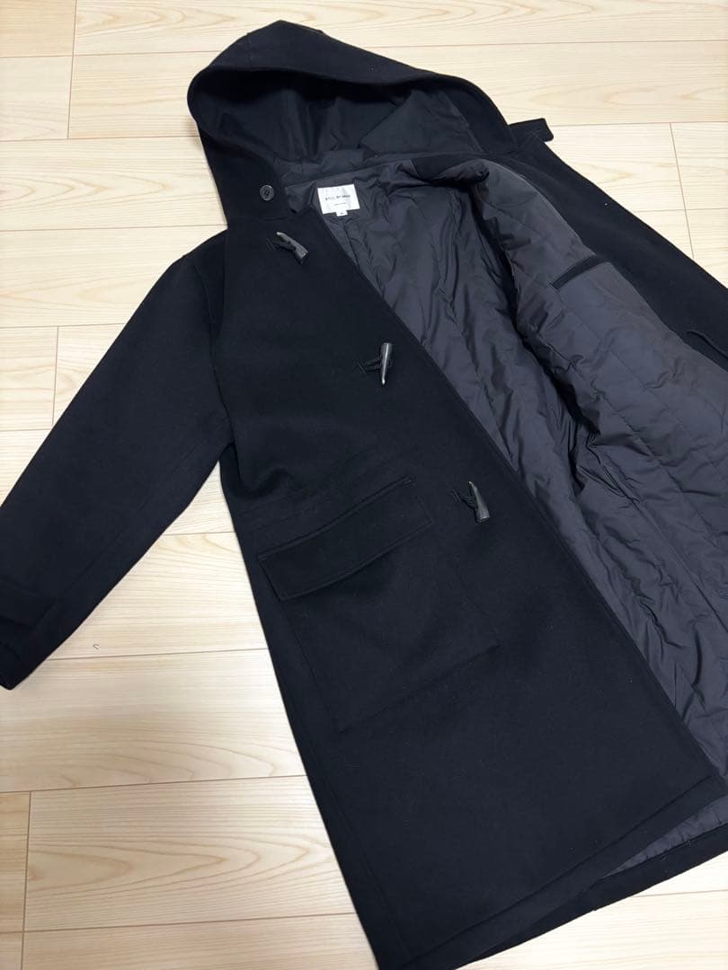 STILL BY HAND メルトンシンサレートダッフルコート