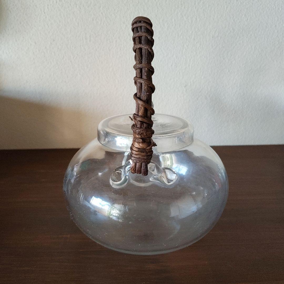 アンティーク ＊ガラス製急須＊