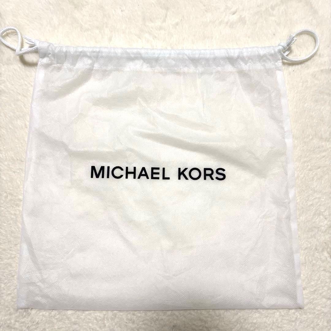 美品 マイケルコース レザー カメラバッグ ショルダーバッグ シボ革 ブラック