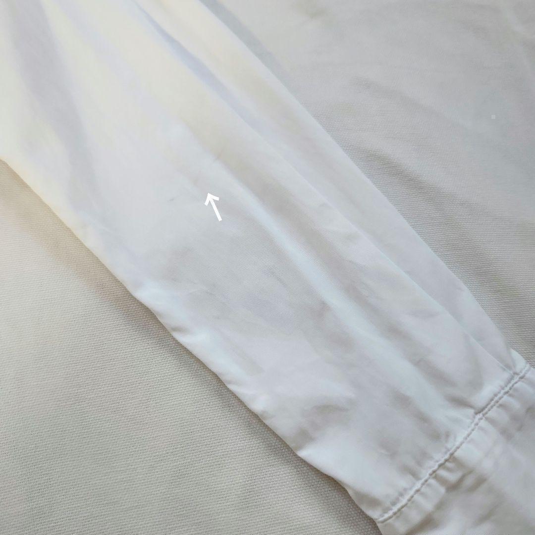 フランク&アイリーン 長袖シャツ 羽織り BARRY 綿100% ホワイト 白