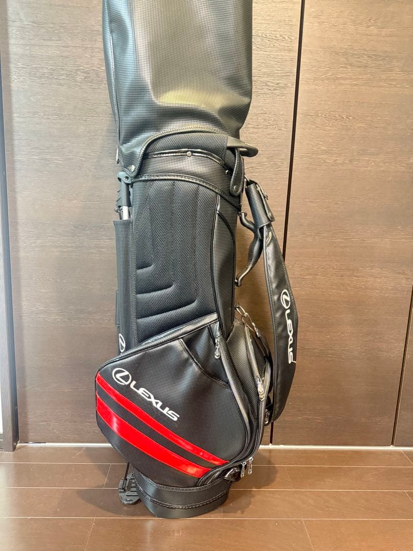 Lexus キャディバッグ 非売品　ブラック/レッド