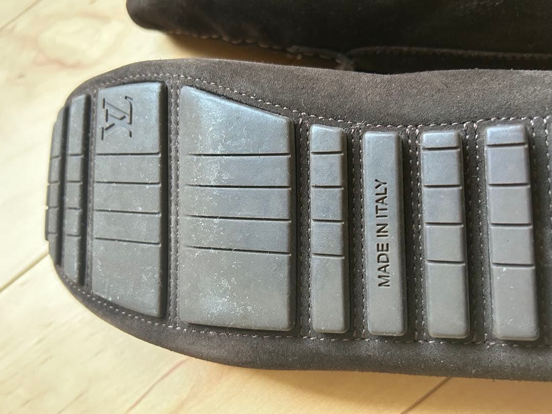 ルイ・ヴィトン　スエード モカシン シューズ　メンズ　２６．５cm相当