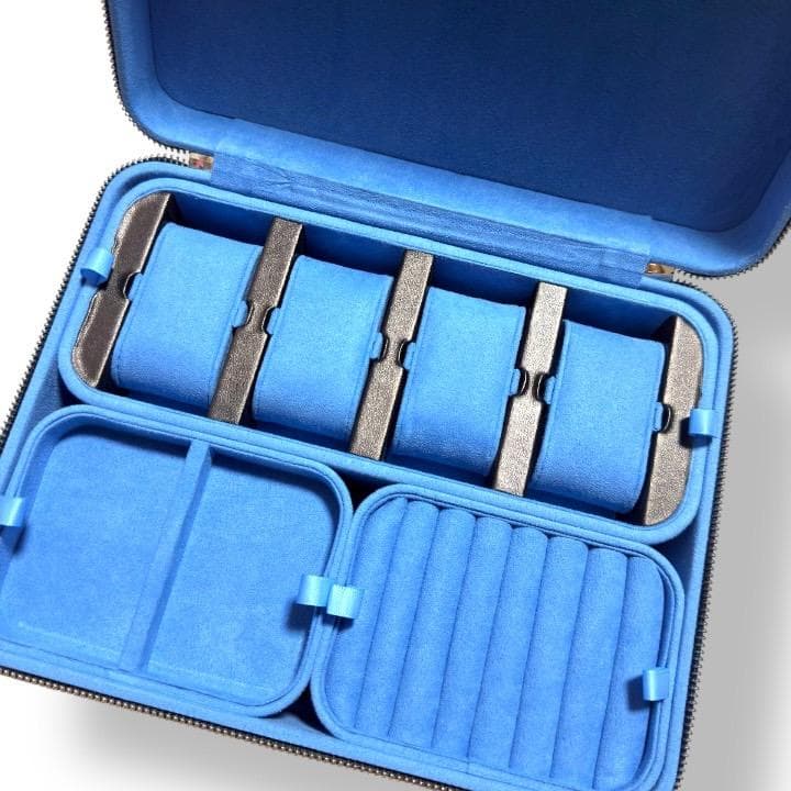 高級PUレザー ジュエリー＆ウォッチケース アクセサリーボックス ICEBOX