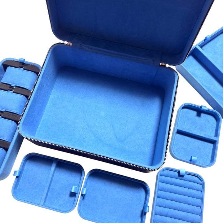 高級PUレザー ジュエリー＆ウォッチケース アクセサリーボックス ICEBOX