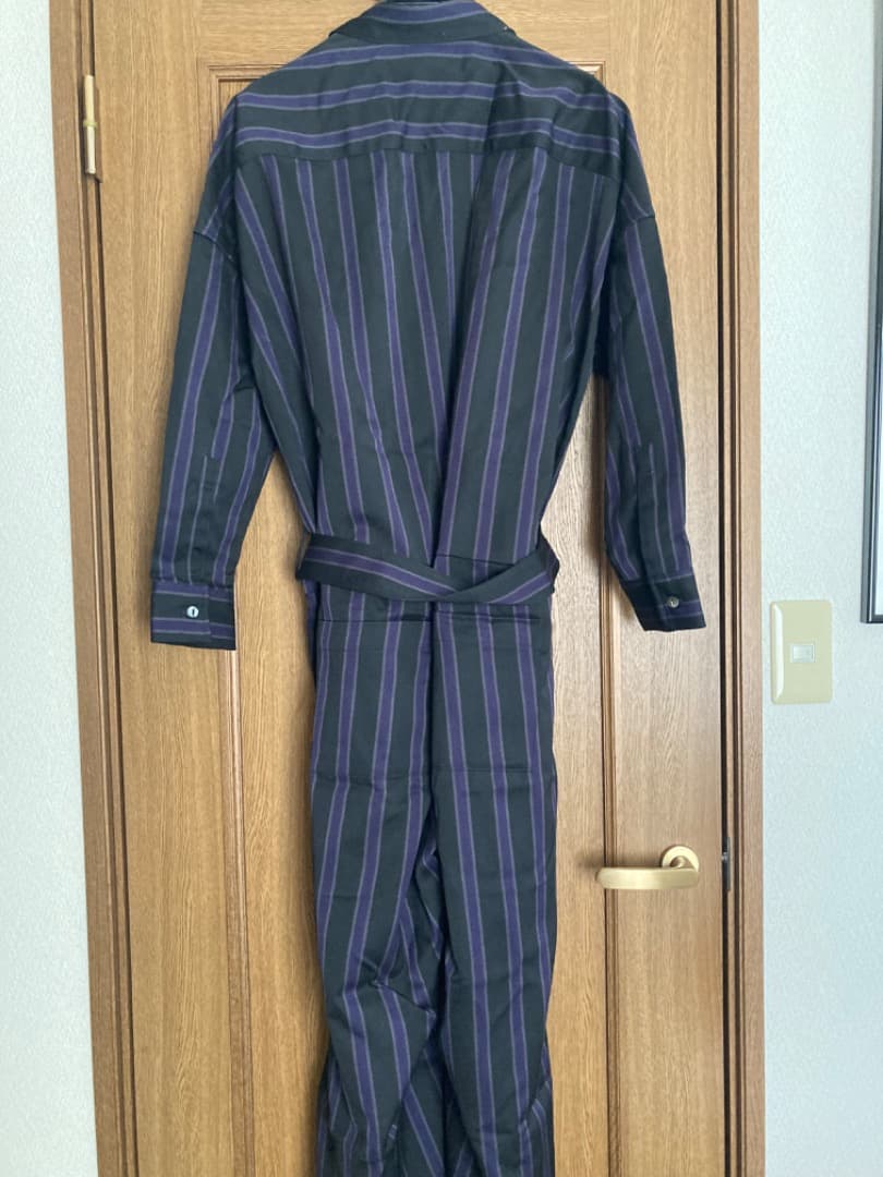 SHAREEF シャリーフ STRIPE JUMPSUIT