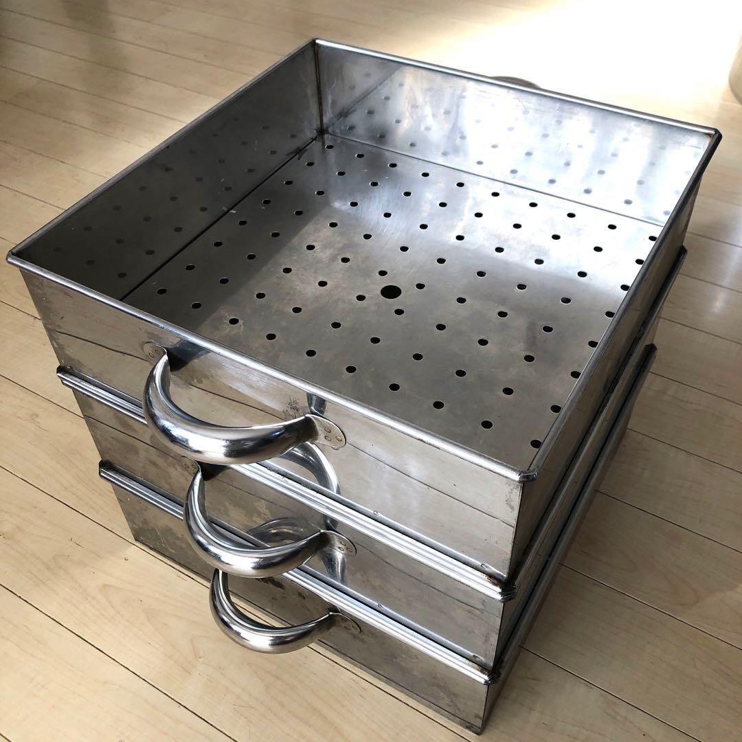 業務用蒸し器　角型　2段