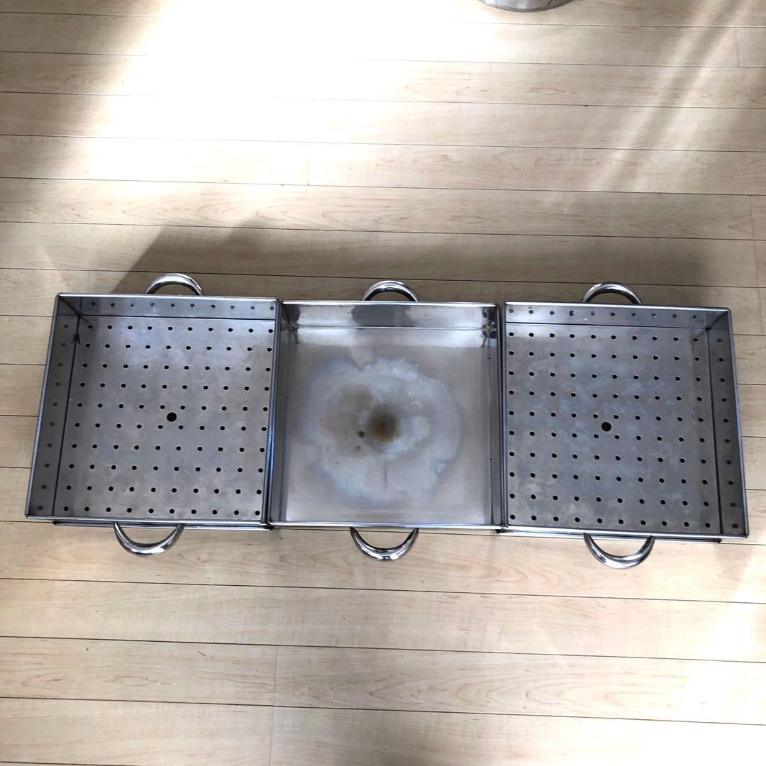 業務用蒸し器　角型　2段