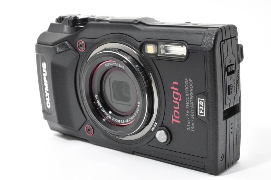 OLYMPUS Tough TG-5 黒 ブラック 充電器 コンデジ #1627