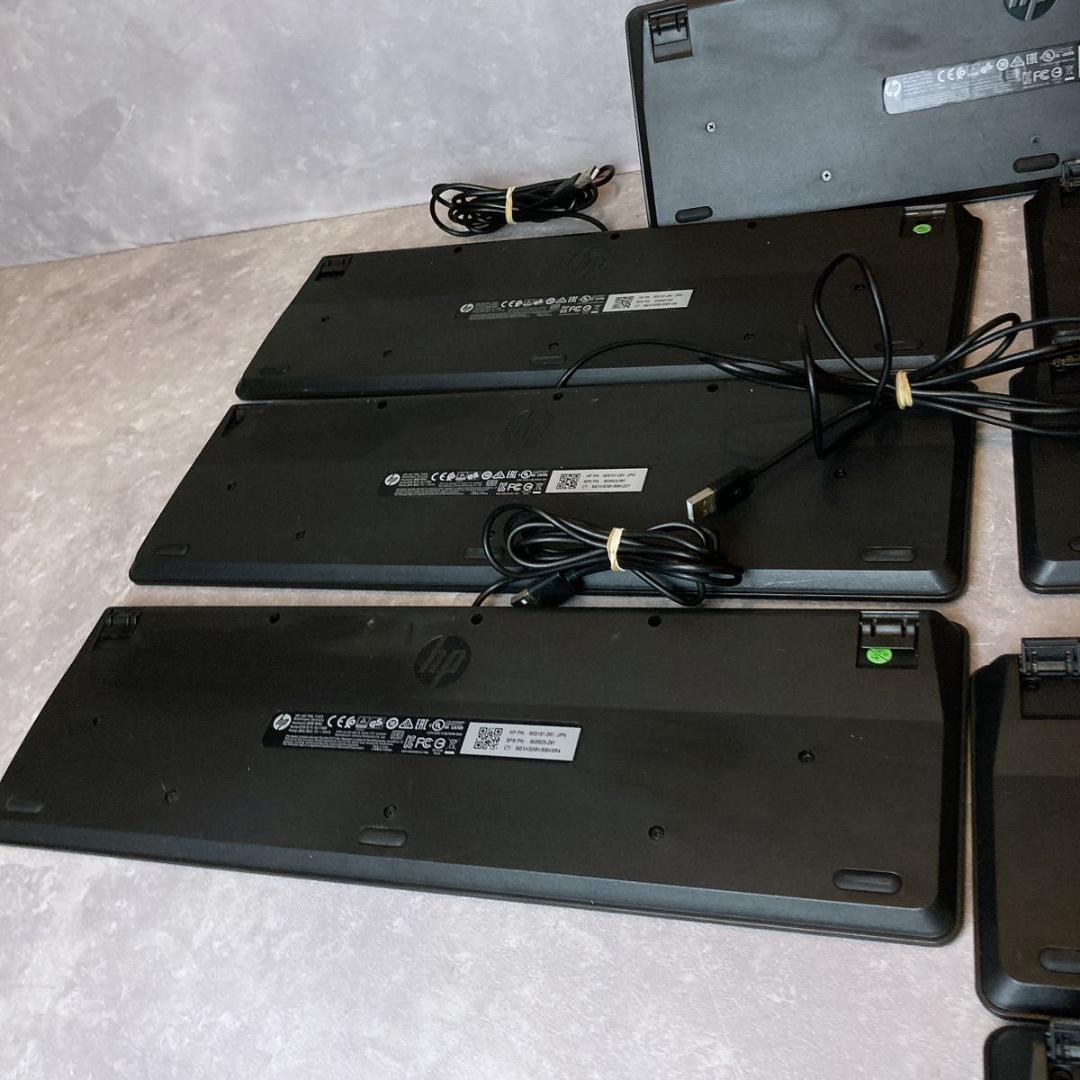 HP USBキーボード 13台セット　　キーボード　まとめ売り　ノートパソコン