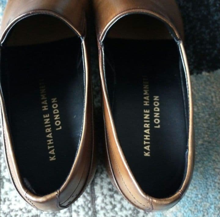 【美品】KATHARINE HAMNETT キャサリンハムネット 25cm