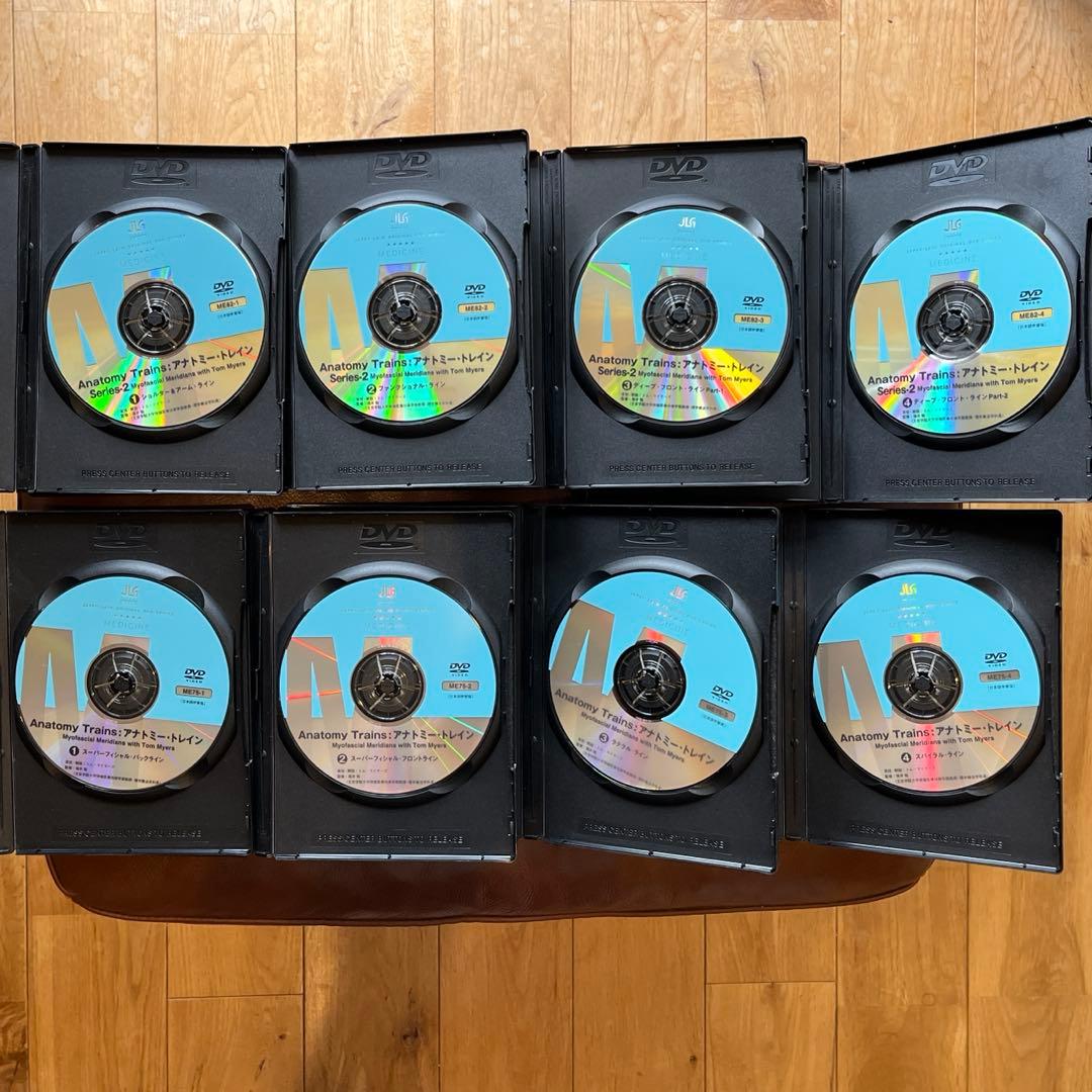 Anatomy Trains with Tom Myers DVD 全8巻