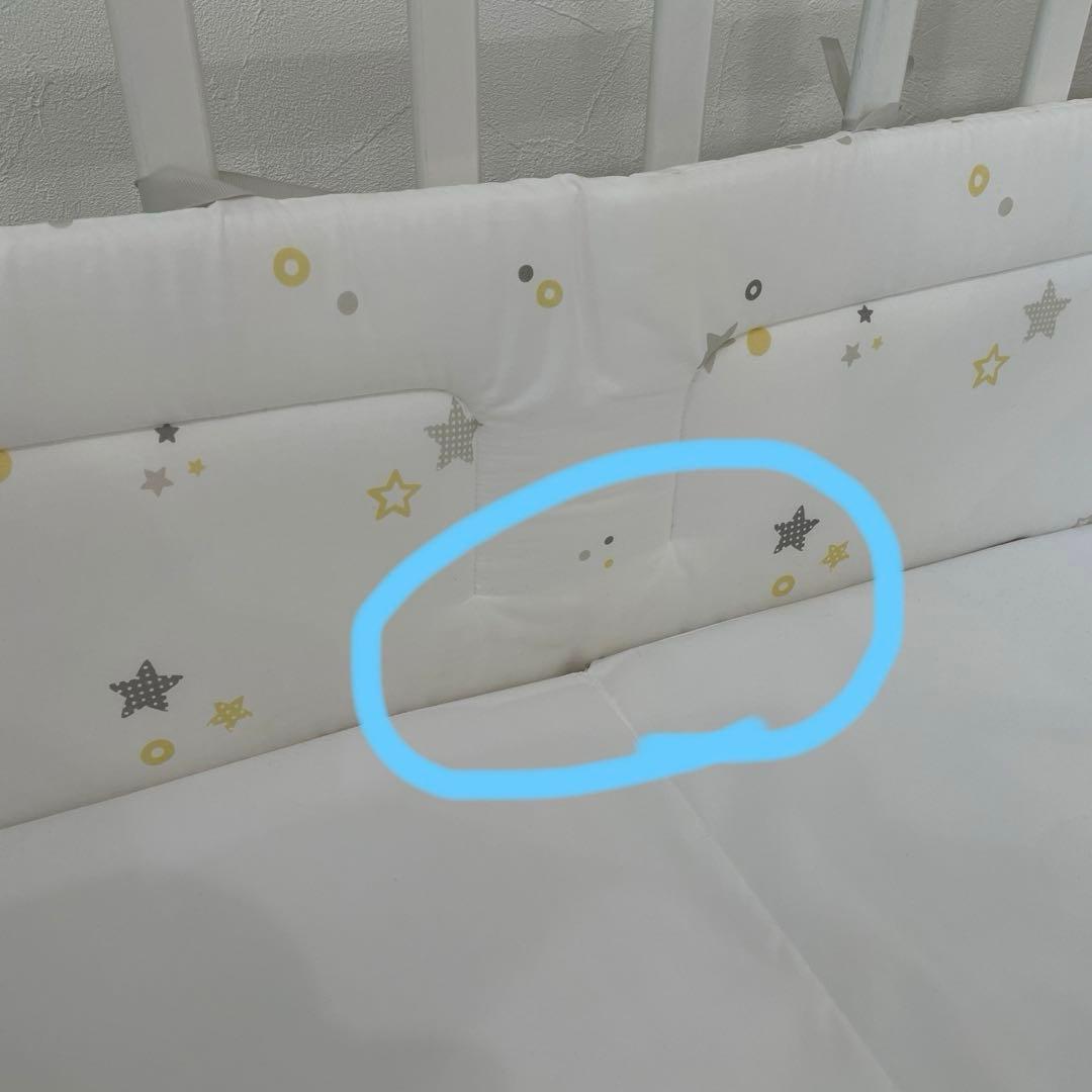 カトージ　ミニベビーベッド　ハイポジション(アーチ)