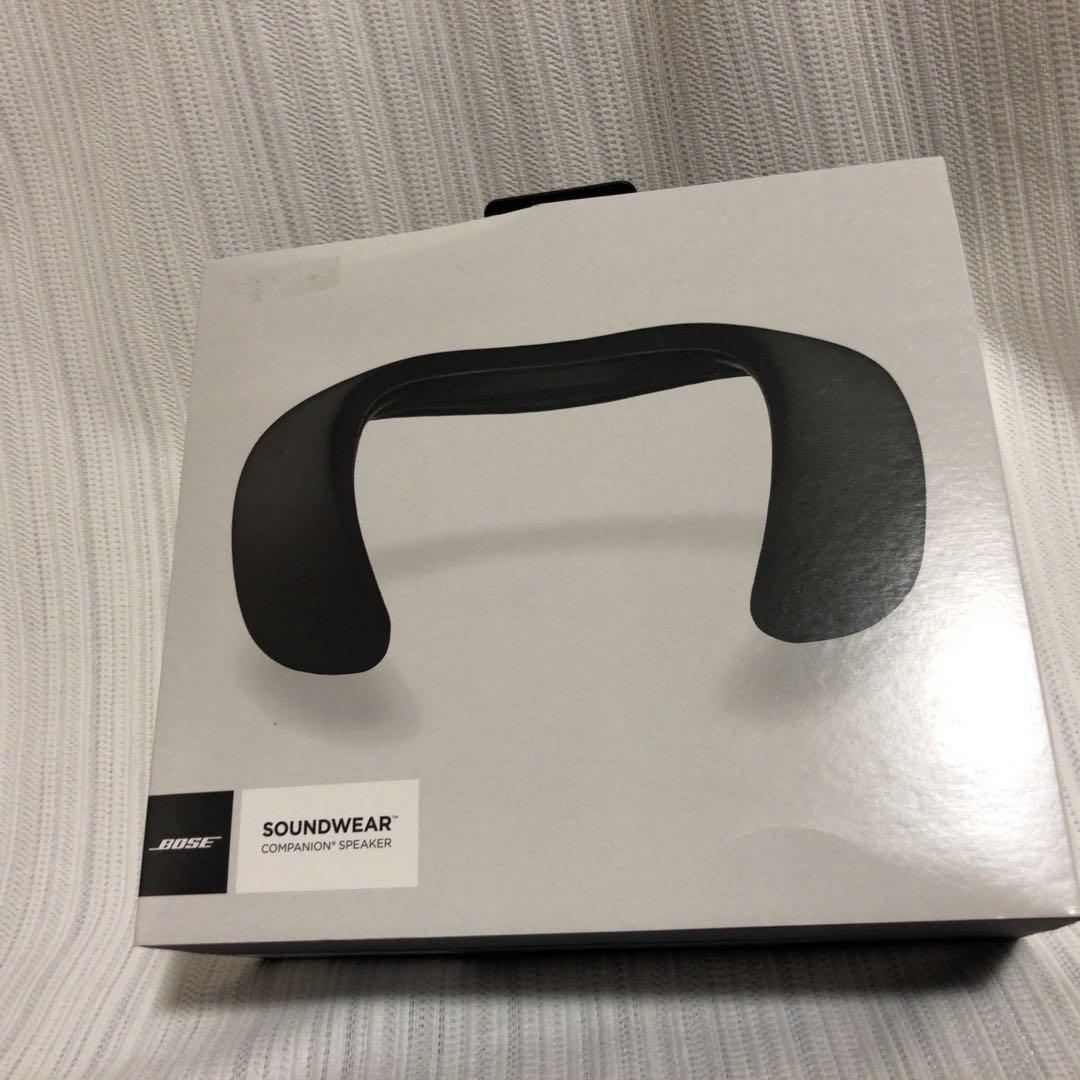 試着のみ□BOSE ボーズ　Soundwear サウンドウェアーネックスピーカー
