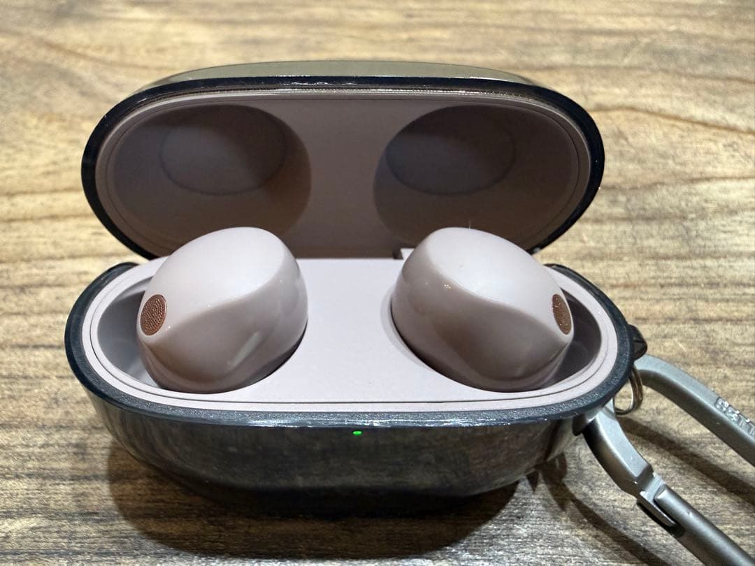 SONY WF-1000XM5 スモーキーピンク+ UNIQケースクリアブラック