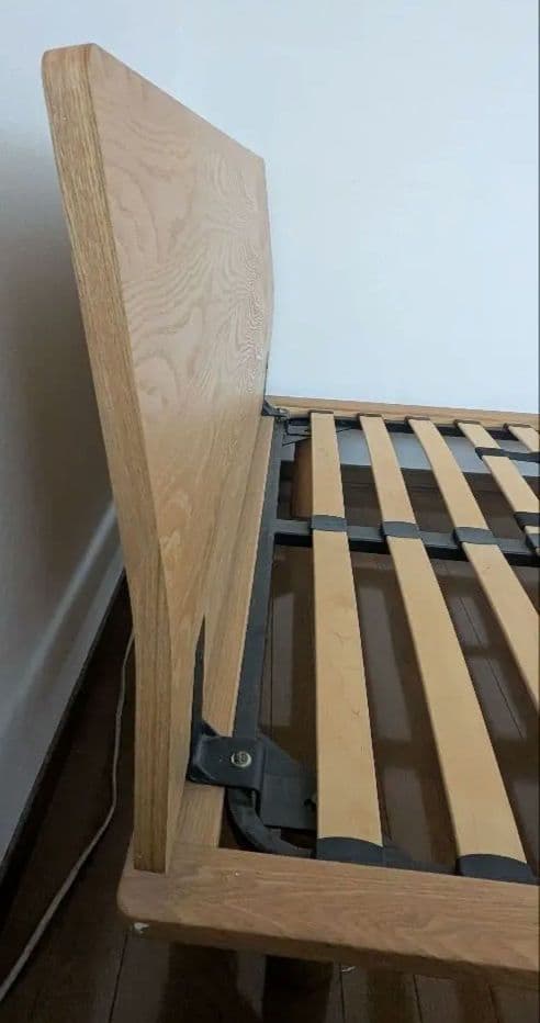 無印良品 木製ダブルベッドフレーム お引き取りのみ