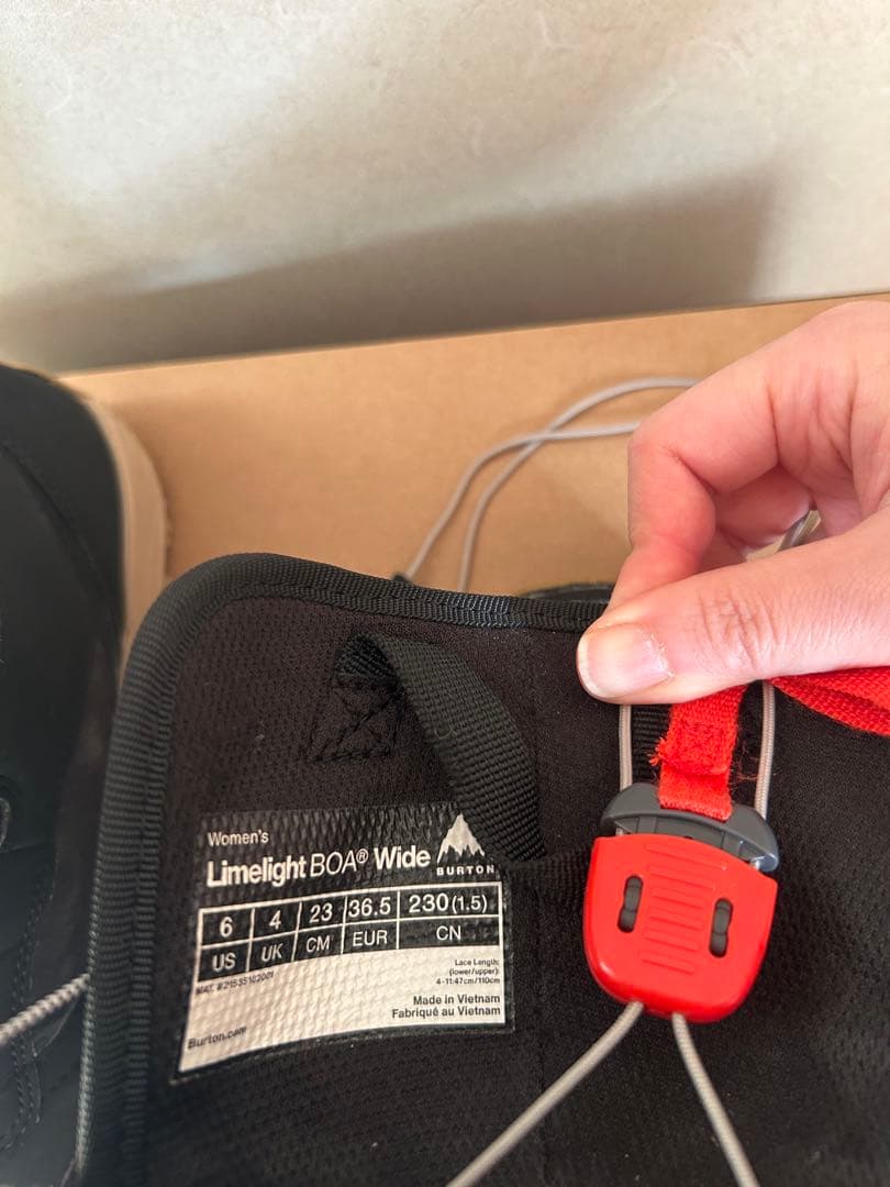 BURTON⭐︎女性用スノーボードブーツ limelight boa23.0