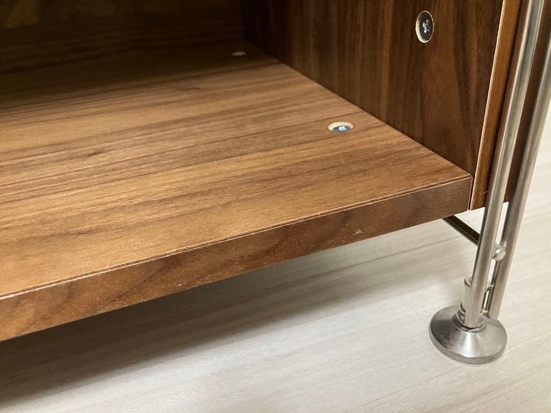 無印良品　ユニットシェルフ　フラップ扉ボックス