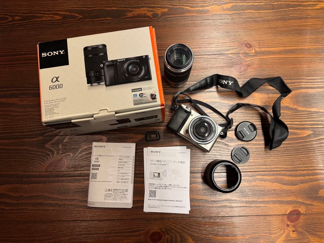 SONY α6000 ミラーレスカメラ ダブルズームレンズキット