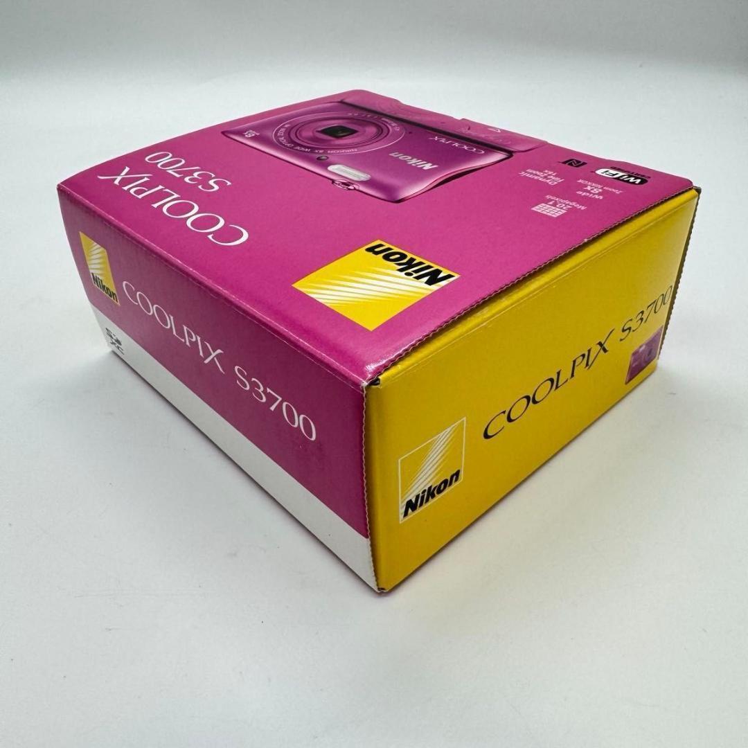 Nikon COOLPIX S3700 ピンク コンパクトデジタルカメラ